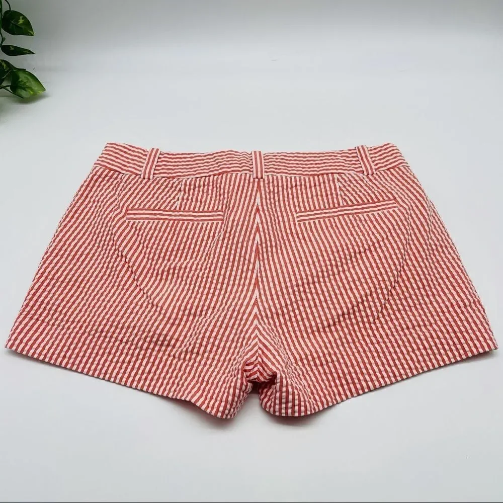J. Crew Seersucker Shorts Size 2